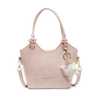 ChicZip PU Crossbody Bag - Pink