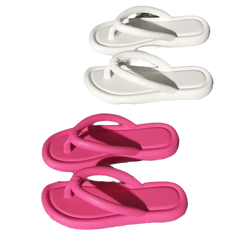 Sweet Summer Candy Colors Flip Flops Beach