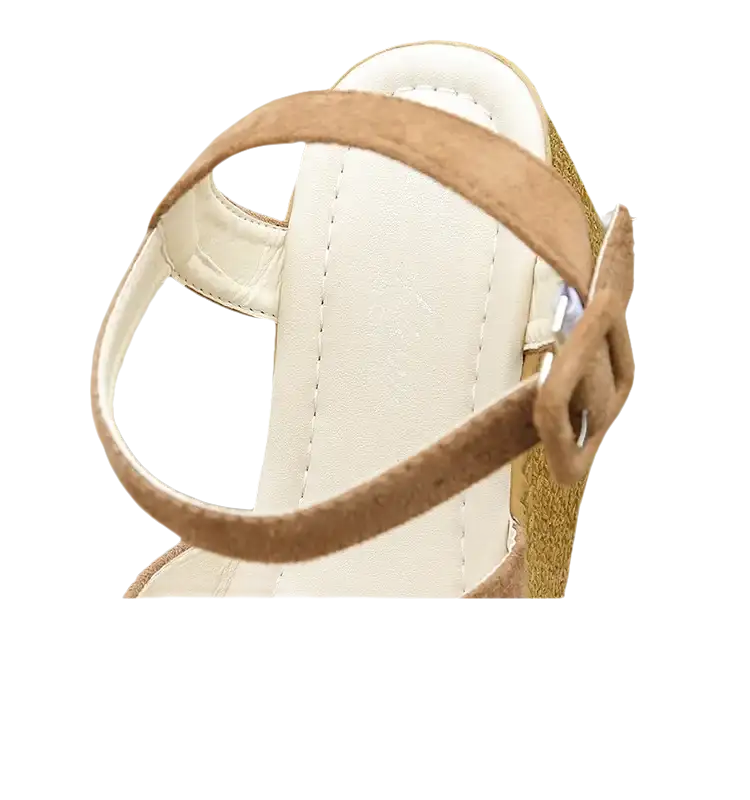 Tan ankle strap sandal from Sweet Summer Fashion Wedge Sandals Women Summer 2022