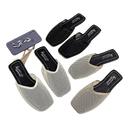 Assorted mesh slip-on shoes.