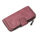 Fashionista Wallet - Dark red