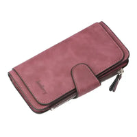 Fashionista Wallet - Dark red