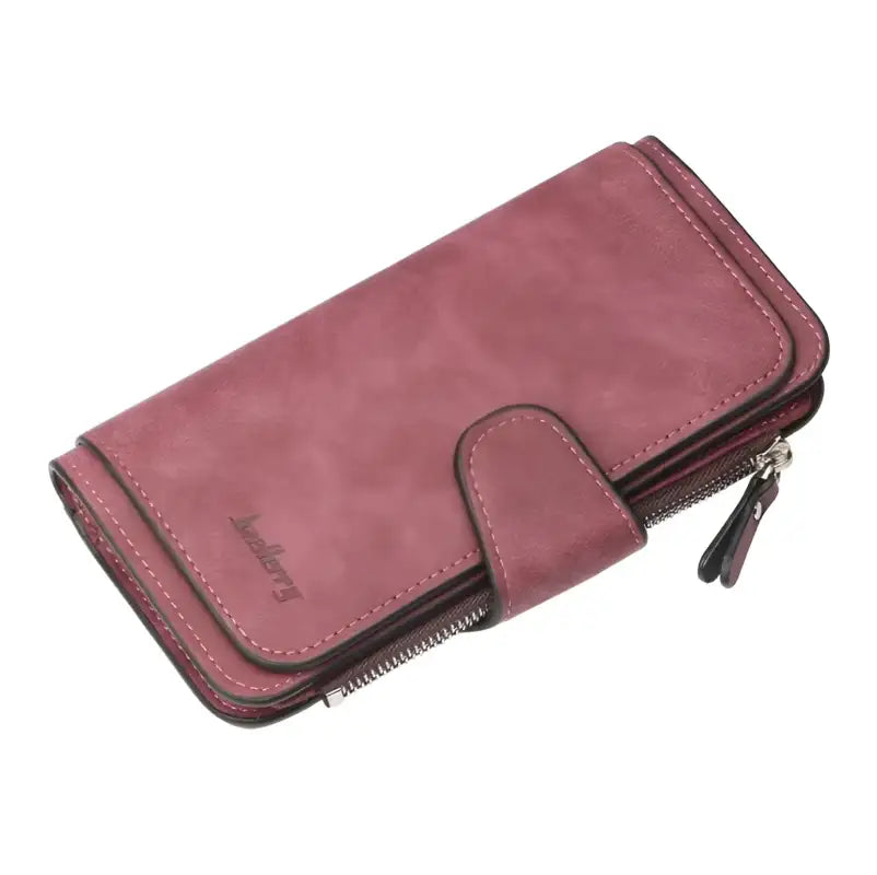 Fashionista Wallet - Dark red