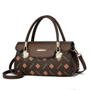 Exquisite Vintage Letter-Printed Crossbody Handbag