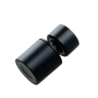 Black anti-splash water bubbler.