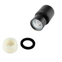 Faucet filter and sealing components.