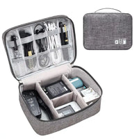 Tech Travel Tote - Gray