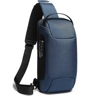Waterproof Gun Sling Bag - Blue