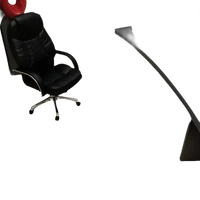 Black office chair.