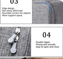 Cable Storage Bag Waterproof Digital Electronic Organizer Portable USB Data Line Charger Plug Storage Bag Travel Cable