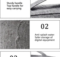 Cable Storage Bag Waterproof Digital Electronic Organizer Portable USB Data Line Charger Plug Storage Bag Travel Cable