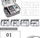 Cable Storage Bag Waterproof Digital Electronic Organizer Portable USB Data Line Charger Plug Storage Bag Travel Cable