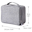 Cable Storage Bag Waterproof Digital Electronic Organizer Portable USB Data Line Charger Plug Storage Bag Travel Cable