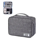 Cable Storage Bag Waterproof Digital Electronic Organizer Portable USB Data Line Charger Plug Storage Bag Travel Cable
