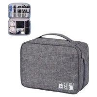 Cable Storage Bag Waterproof Digital Electronic Organizer Portable USB Data Line Charger Plug Storage Bag Travel Cable