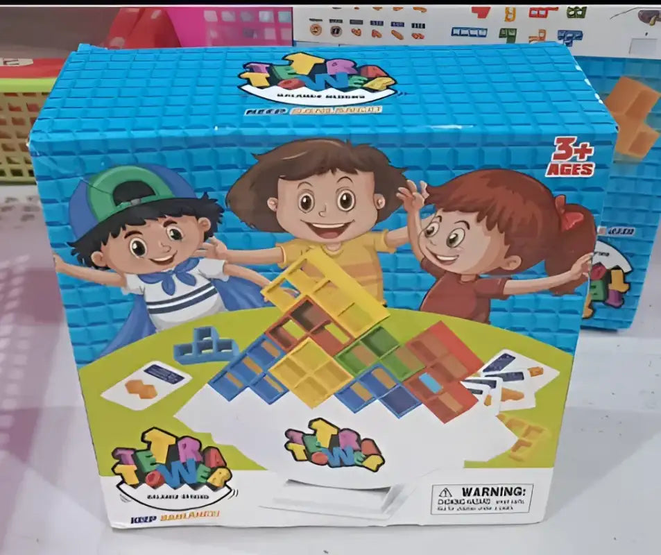Tetra Stack Challenge: Fun for All Ages! - Balanced Jammer / 64blocks