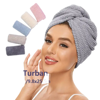 Hair-drying turban.