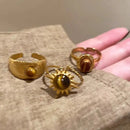 Golden Tigereye Elegance Ring for Women