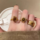 Golden Tigereye Elegance Ring for Women