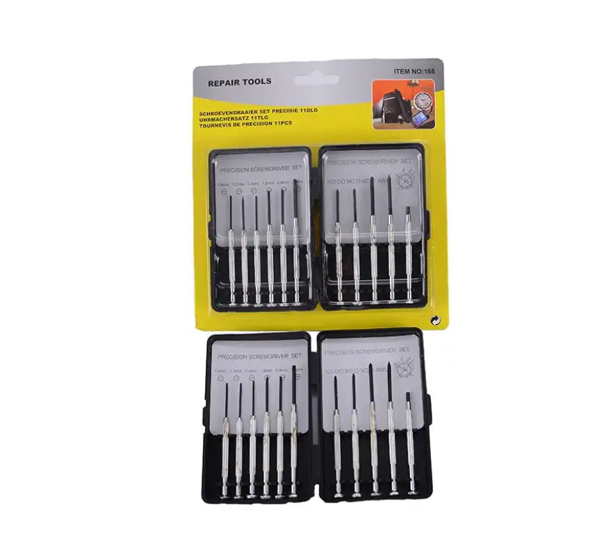 Versatile 11-Piece Watch & Home Screwdriver Set - default
