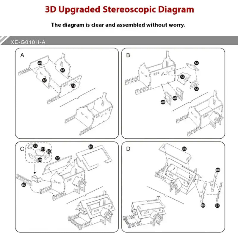 Military Wooden 3d 3d Puzzle Model Children’s Educational Toys