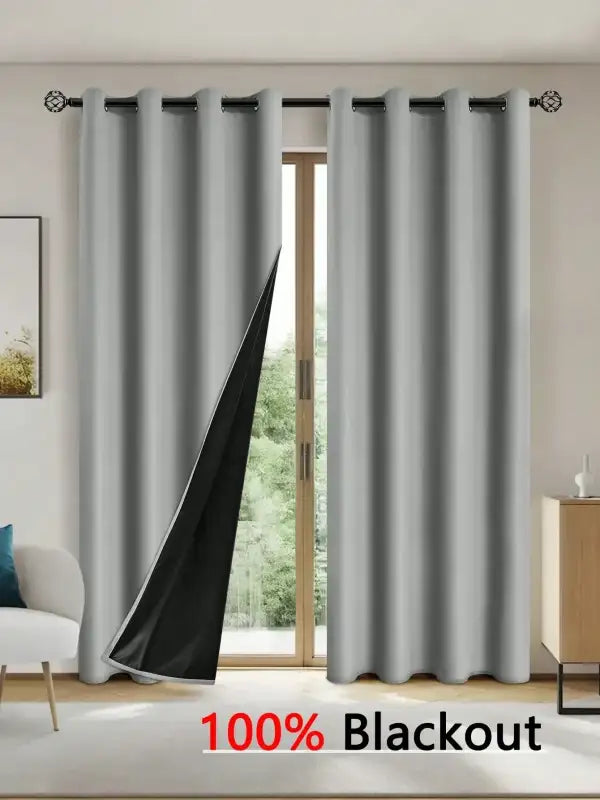 Total Blackout Grommet Curtains for Ultimate Privacy