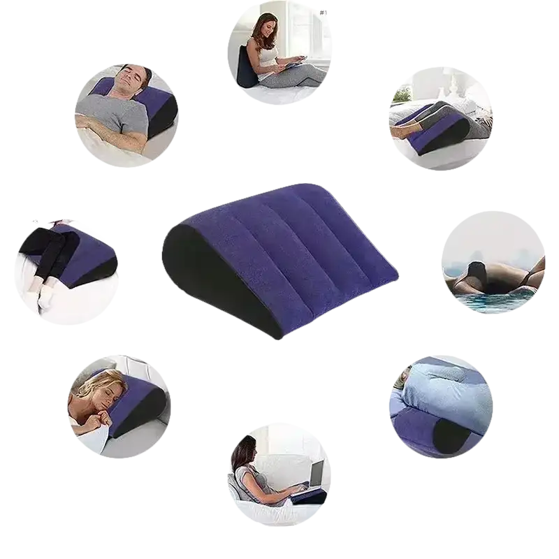 Toughage Tri Cushion brings inflatable cushion vibes that tickle your feet