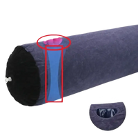 Inflatable cushion Toughage Tri-Cushion with face hole, comfy multifunctional pillow vibe