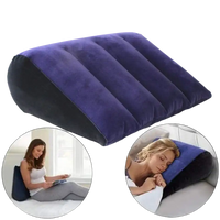 Inflatable wedge pillow from Toughage Tri-Cushion for comfy, trendy multifunctional support