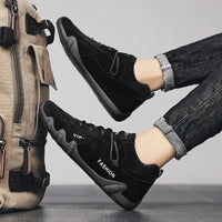Men’s outdoor sports hiking shoes four season new anti slip comfort work shoes fashion youth casual trendy shoes male’s