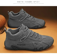 Men’s outdoor sports hiking shoes four season new anti slip comfort work shoes fashion youth casual trendy shoes male’s