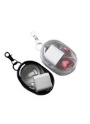 Two clear charging-accessory pouches.