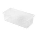 Transparent plastic desktop storage container perfect for Transplo Box pasta and pen shenanigans