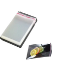 Clear cellophane bags in various sizes.