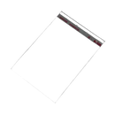 Clear plastic adhesive bag.
