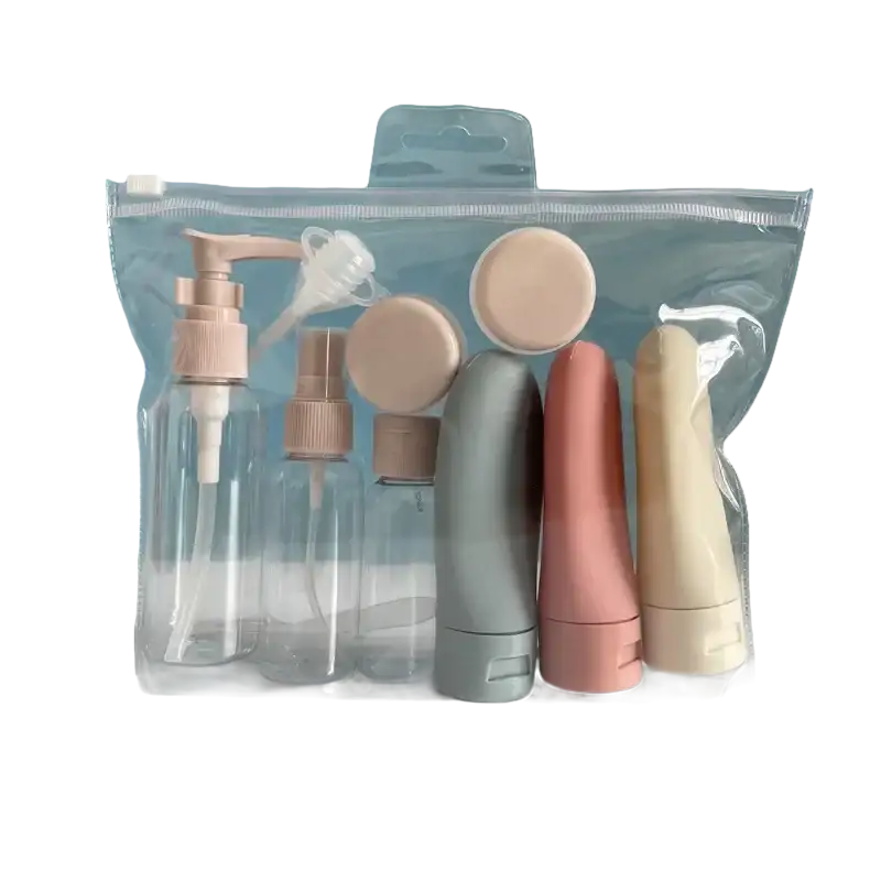 Travel Essentials: 11-Piece Bottle & Bag Set