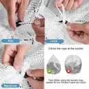 Mesh Laundry Bag - Machine Washable Travel and Laundry Use with Drawstring Closure for Blouses Hosiery and Underwear