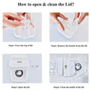 Lock & Load Food Storage Set - White / 6piece set