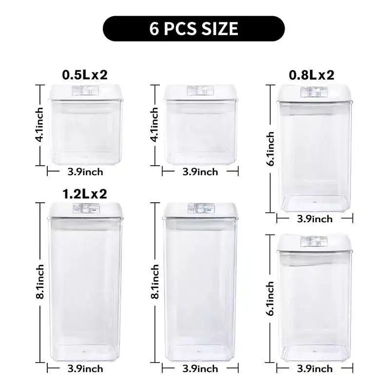 White / 6piece set