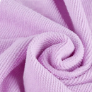 Lavender textured fabric swirl on trendy chic backless bath towel for sassy hair days