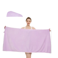 Chic backless bath towel and hair wrap for trendy Swirl and Sassy Hair Days