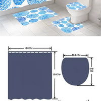 AquaGuard Shower Curtain Partition