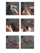 Easy installation guide for trendy blue drain soap holder for stylish bathroom storage