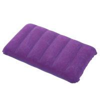 Purple campcomfort inflatable neck pillow for outdoor camping adventures