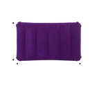 Purple campcomfort inflatable neck pillow for outdoor camping and trendy inflatable square pillow