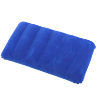 Blue inflatable pillow from Trendy Campcomfort for outdoor camping and neck support