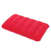 Red Trendy Campcomfort Inflatable Neck Pillow for outdoor camping adventures