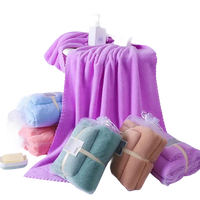 Colorful coral bath set with highly absorbent towels from Trendy Coral Bath Set Towel Shenanigans
