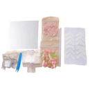 Craft kit components for Trendy Flowercube Lamp with Tulip Mischief, perfect for DIY Tulip Mirror or mirror cube lamp projects