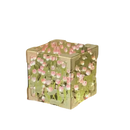 Cute cube-shaped tulip night light from the Trendy Flowercube Lamp collection